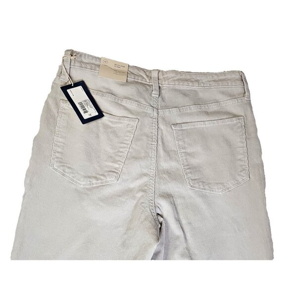 NWT Universal Thread Size 12R Cream High-Rise Bootcut Corduroy Pants - Picture 6 of 6